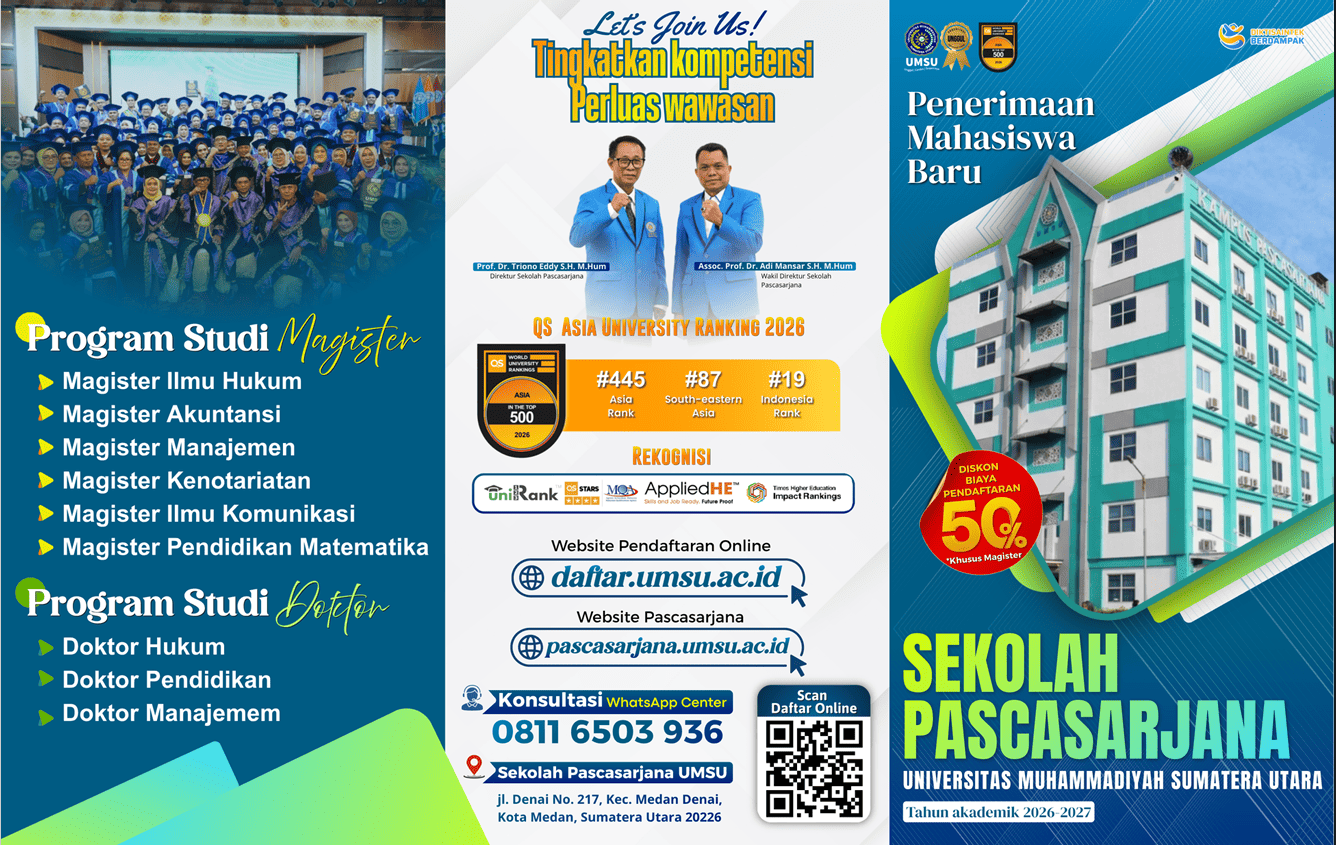 Pratinjau BROSUR SEKOLAH PASCASARJANA UMSU 2026-2027